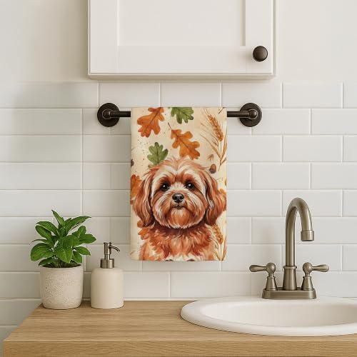 Caroline's Treasures Lhasa Apso Dogs Kitchen Towel 15x25 in - Image 2