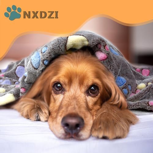 Dog Blankets for Small Dogs and Puppies, 3 Pack Washable Pet Blankets 30" x 20" - Image 3