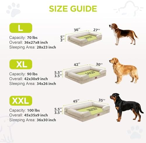 Waterproof Orthopedic Dog Bed for Medium Large Sized Dogs - Image 4