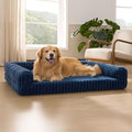 Bedsure ComfyFleece® Memory Foam Orthopedic XL Plus Dog Bed 48" by BEDSURE