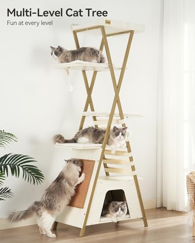 FourFurPets 72.4" Modern Cat Tree - Image 2