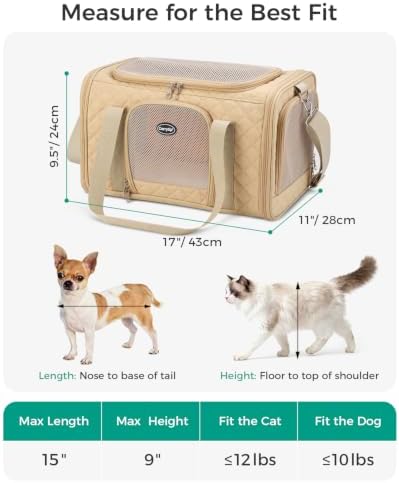Cat Carrier Airline Approved, Soft Pet Carrier - Image 2