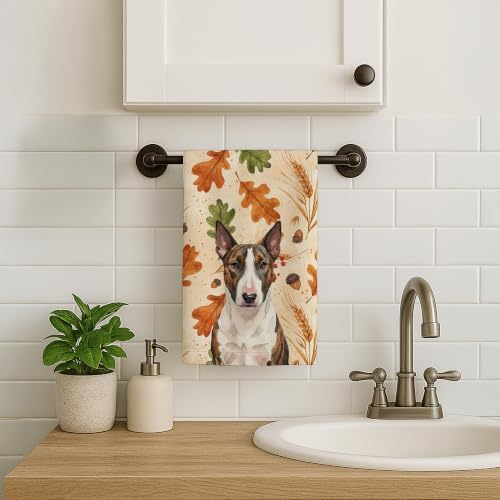 Caroline's Treasures Bull Terrier Dogs Kitchen Towel 15x25 in - Image 2
