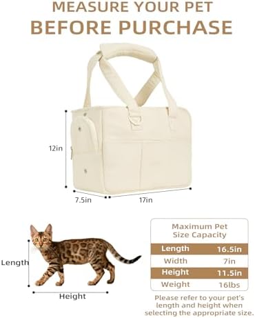ONECUTE Dog Carrier for Small Dogs Rabbit cat - Image 2