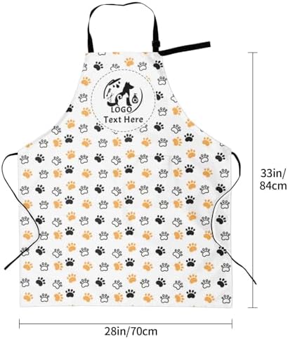 Cowcute Custom Pet Grooming Apron - Image 4