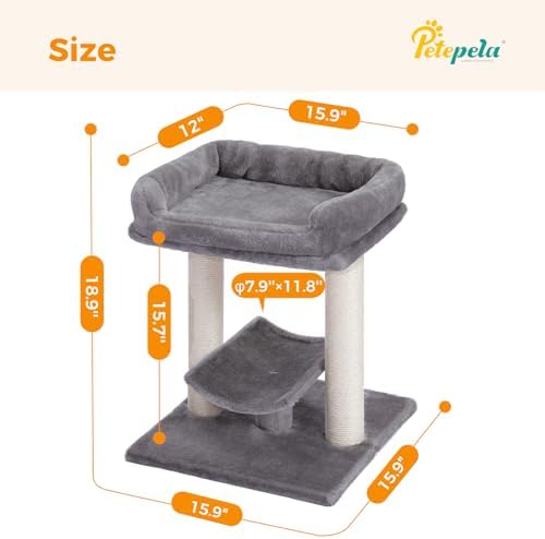 PETEPELA 19" Cat Scratching Post - Image 4