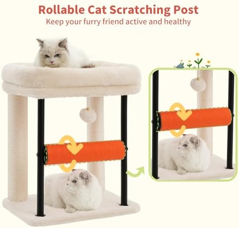 Hey-brother Cat Tree, Sturdy Tower - Image 7