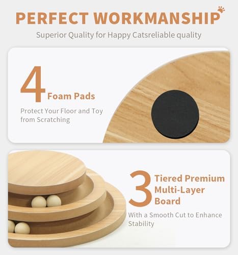 Made4Pets Cat Scratching Post for Indoor Cats - Image 6