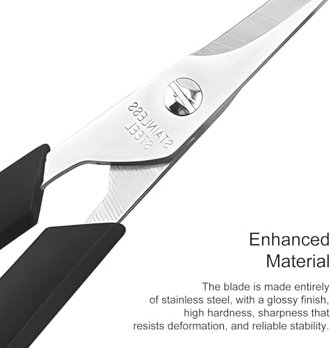 Pet Grooming Scissors Set for Body & Facial Trimming, Durable Stainless Steel - Image 5