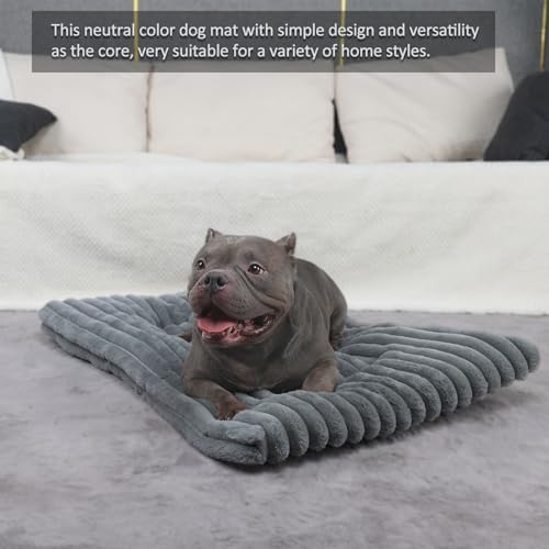Dog Beds Crate Pad for Medium to Large Dogs Ultra Soft Dog Mat for Crate or - Image 2
