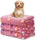 1 Pack 3 Blankets Fluffy Premium Fleece Soft Pet Blanket Flannel Throw by Unknown