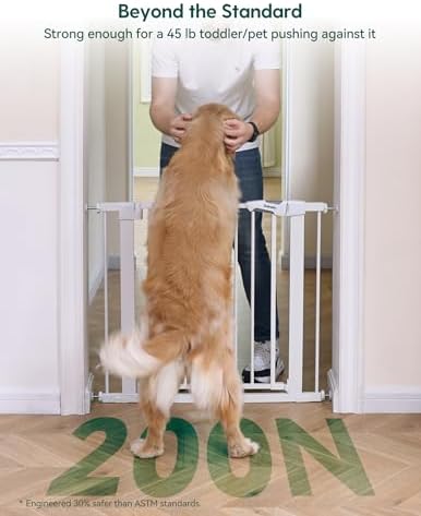 Babelio 29-43" Baby Gate for Stairs, PressGuard P7 Pet Gate - Image 2