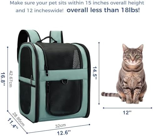 Apollo Walker Cat Carrier Backpack - Image 2