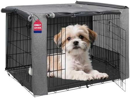 HiCaptain 24-Inch Dog Crate Cover by HiCaptain