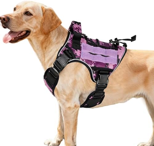 Heavy-Duty Tactical Dog Harness by Bruvoalon
