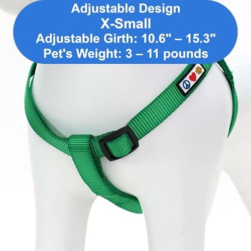Pawtitas Solid Step-in Dog Harness – Adjustable No-Pull Vest - Image 3