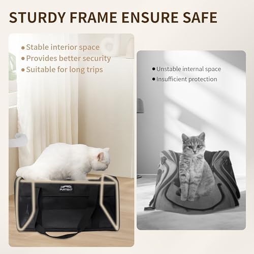Pet Carrier Airline Approved, Soft Sided Cat Carrier - Image 6