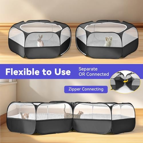Pawaboo Small Animals Playpen, Large Chick Brooder - Image 2