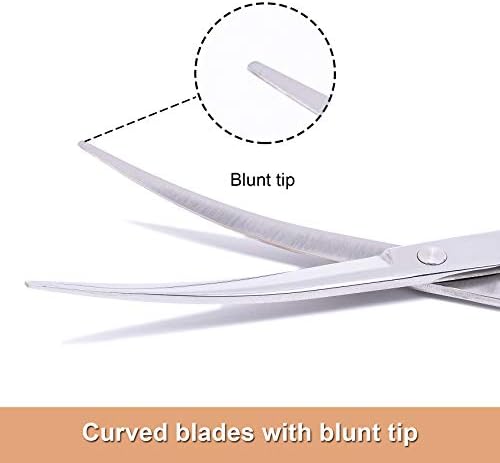 LovinPet Pet Grooming Scissors, Dog Curved Scissors - Image 3