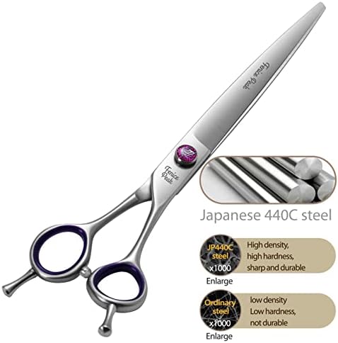 8'' Straight Dog Grooming Scissors - Image 3