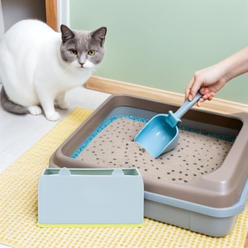 3Pcs Cat Litter Scoop Holder, Cute Poop Shovel Stand, Pet Waste Organizer - Image 6