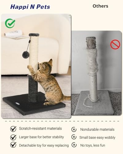 Happi N Pets Cat Scratching Post, Cat Scratchers - Image 4