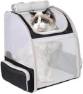 Backpack to Carry Cat and Small Puppy up to 16 Pounds, Breathable Pet Carrier by halinfer