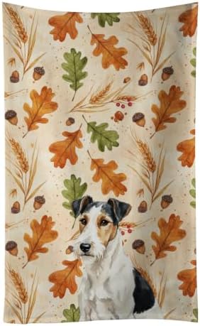 Caroline's Treasures Smooth Fox Terrier Dogs Kitchen Towel 15x25 in by CarolinesTreasures