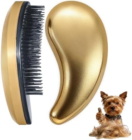 Small Dog Brush, Skin-friendly Soft Bristles by MAEELOU