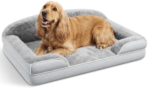 Extra Large Orthopedic Dog Bed, XL Washable Pet Couch Bed by AMOISE