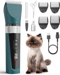 oneisall Cat Clippers for Matted Hair, 5-Speed Quiet Cat Grooming kit by oneisall
