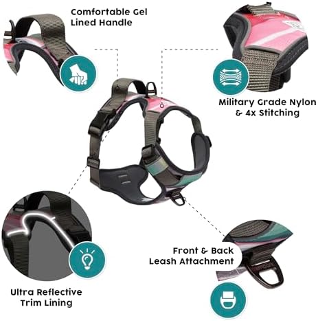 Embark No Pull Dog Harness, Reflective Adjustable Training Vest, No Choke - Image 3