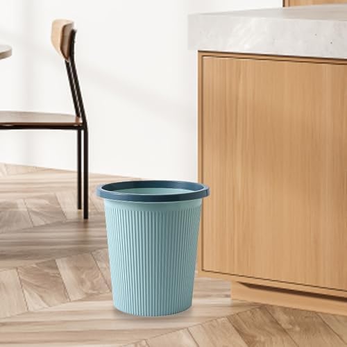 Bathroom Garbage Can, Lightweight Durable Striped Garbage Cans - Image 4