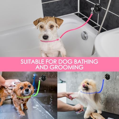 Frienda 4 Pcs Dog Bathing Tether Grooming Leash - Image 6