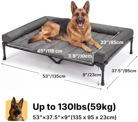 Veehoo Outdoor Elevated Dog Bed - Image 6