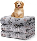 1 Pack 3 Blankets Fluffy Premium Fleece Soft Pet Blanket Flannel Throw by Unknown