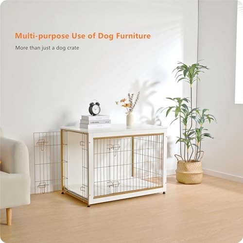 DWANTON 38.5" XL Dog Crate Furniture - Image 5