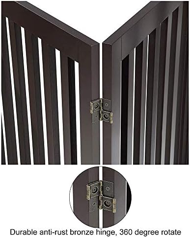unipaws 24”H Free Standing Pet Gate - Image 7