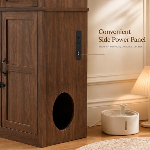 Forest Gravity Extra Large Tall Litter Box Cabinet - Image 3