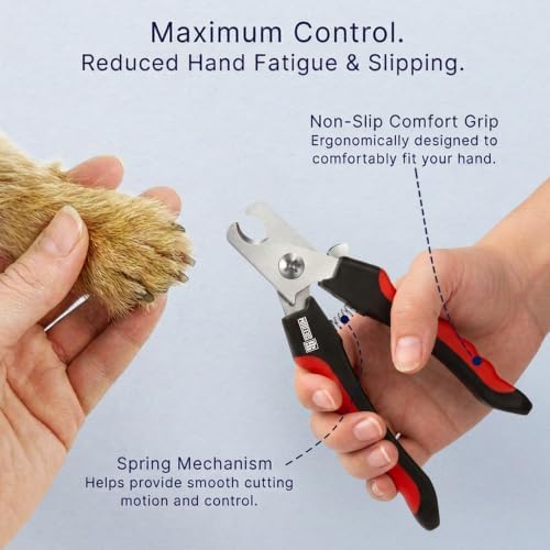 PRO Dog Nail Clippers for Large Dogs w/Giant Breeds Thick Nails - Image 3