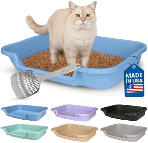 KittyGoHere Senior Cat Litter Box, Large by NE14pets