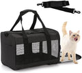 Travel Carrier for Cats, Cat Soft-Sided Carriers Ventilated Breathable Foldable by MUYG