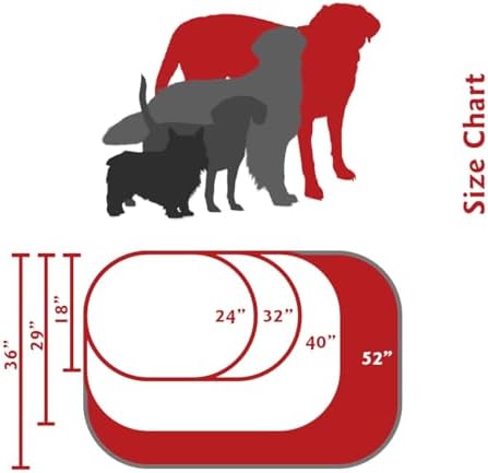 Majestic Pet Bagel Calming Dog Bed 52 in X-Large, Round Washable, Lt. Black - Image 4