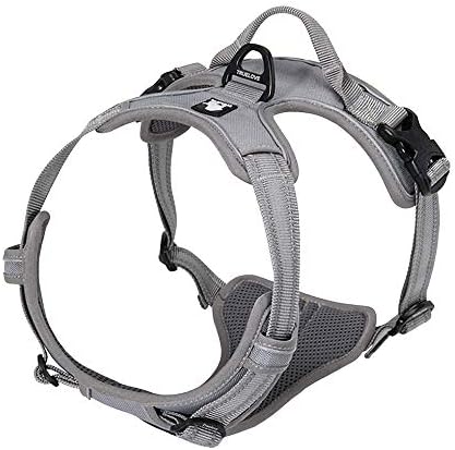 TRUE LOVE Adjustable No-Pull Dog Harness Reflective Pup Vest Harnesses by TRUELOVE