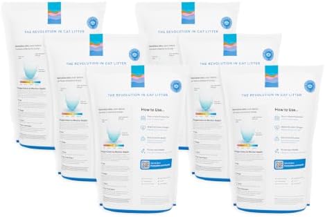PrettyLitter Health Monitoring Cat Litter, Lotus Flower, 6 lb. Bags - Image 2