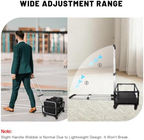 Petskd Foldable Wheel Base Cart - Image 5