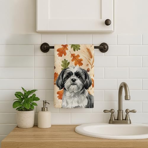 Caroline's Treasures Shih Tzu Dogs Kitchen Towel 15x25 in - Image 2