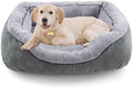 INVENHO Medium Dog Beds for Medium Dogs Washable, Rectangle Dog Bed Medium Size by INVENHO