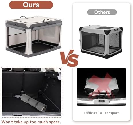 A 4 Pet 36-in Collapsible Soft Dog Crate, Large Dogs - Image 4