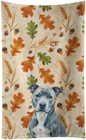 Caroline's Treasures American Staffordshire Terrier Dogs Kitchen Towel by CarolinesTreasures